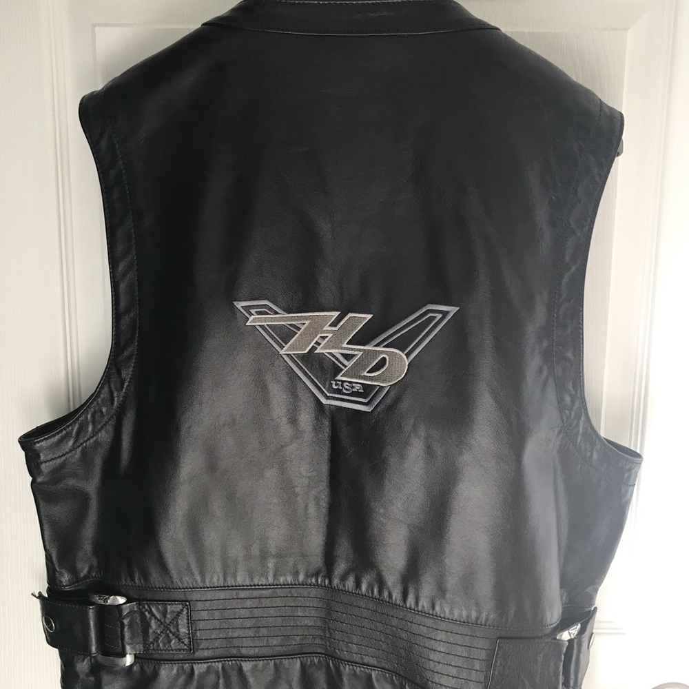 Men’s Harley Davidson Leather Vest